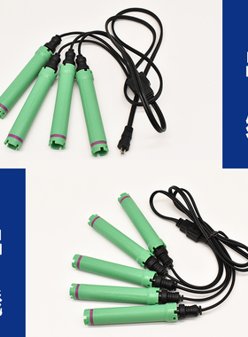黑旋风热烫机器配件24v/220v通用陶瓷烫发机器连接线数码烫发机线