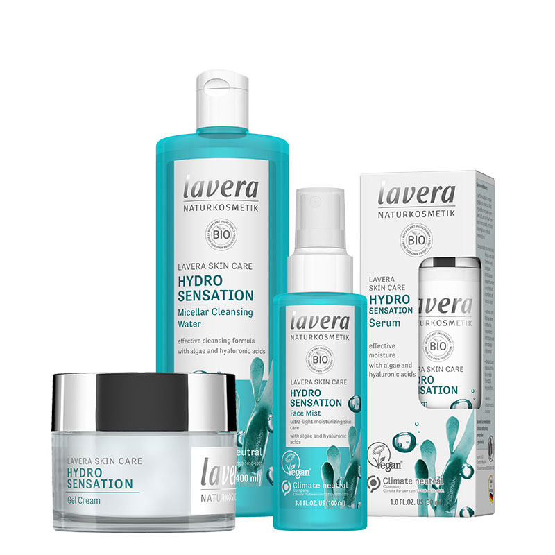 4件护肤组合 lavera海外面部护理套装
