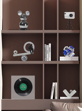 意式轻奢艺术摆件极简酒柜装饰品