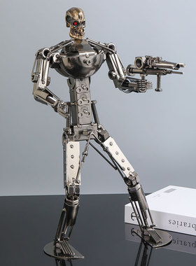 轻奢铁血战士机甲金属装饰品