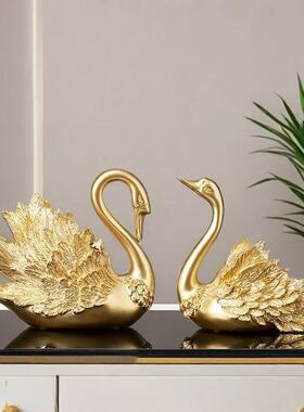 新中式黑金扇子流沙画招财工艺品