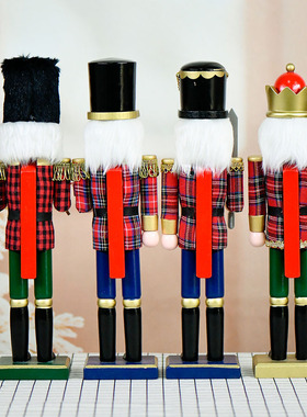 俄罗斯儿童房胡桃夹子士兵摆件