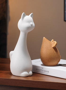 中古侘寂风禅意马装饰品艺术摆件