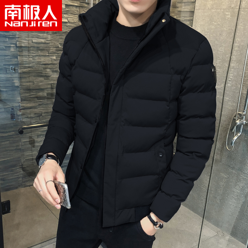 南極人男士外套冬季 潮流加絨棉服加厚短款修身棉襖羽絨棉衣 2019 南極人男士外套冬季 潮流加絨棉服加厚短款修身棉襖羽絨棉衣 2019