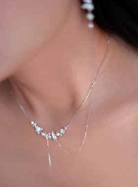 《冰河世纪》原创珍珠贝母银项链