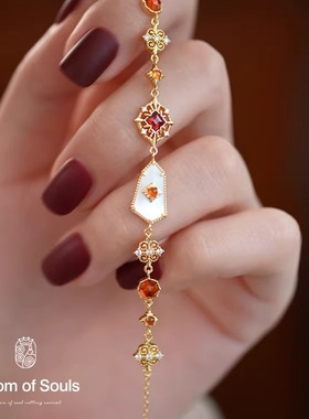 《琳琅丝路》原创纯银多宝手链