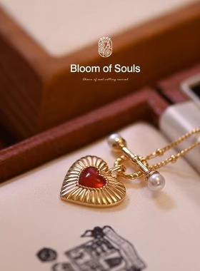 《弗拉明戈》原创纯银爱心项链