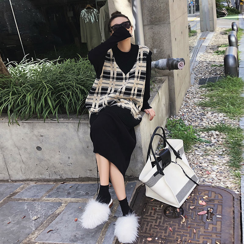 大码女装微胖妹妹套装2020秋冬显瘦 欣雅娅大码女装