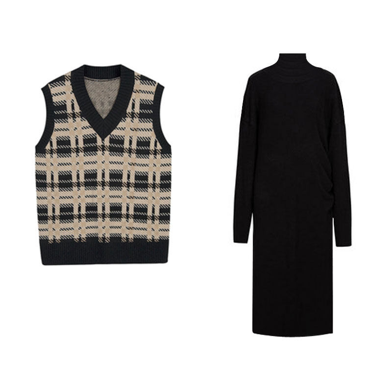 大码女装微胖妹妹套装2020秋冬显瘦 欣雅娅大码女装