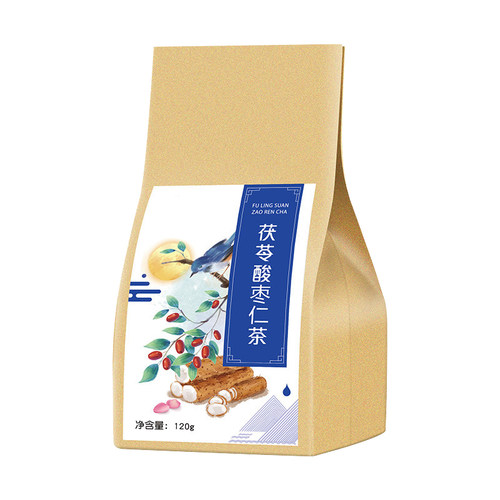 酸枣仁百合茯苓茶叶山药红枣睡茶包花茶组合袋装晚安熬夜养生茶眠 - 图3