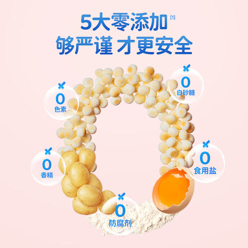 小鹿蓝蓝彩虹果蔬小馒头宝宝零食奶豆饼干送婴幼儿无添加辅食食谱 - 图3