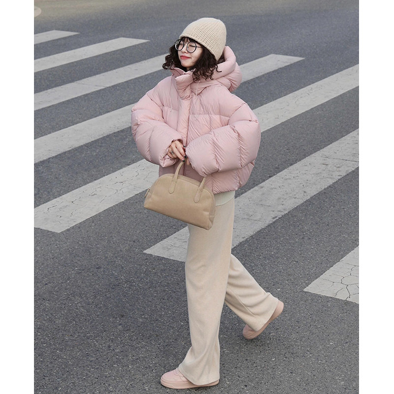 2024年冬季新款欧货羽绒棉服外套女今年流行加厚保暖肯豆风面包服,淘宝优惠券,粉丝福利购,淘宝优惠卷