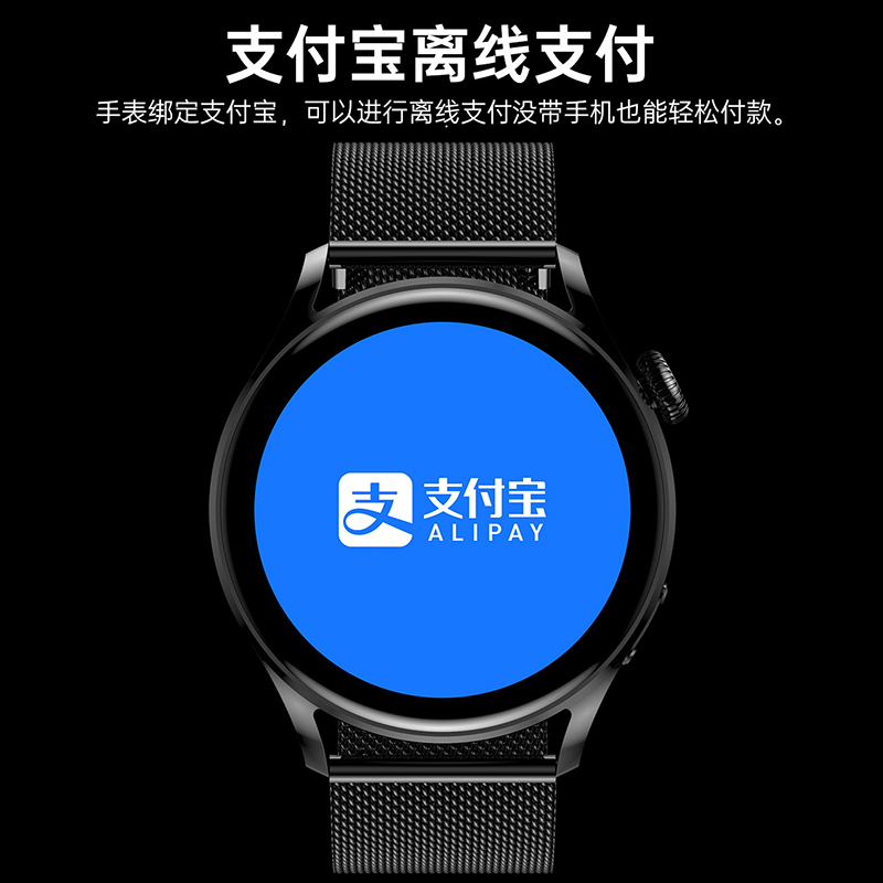 新款GT3智能手表watch3华强北GT3pro顶配NFC门禁防水多功能太空人 - 图3