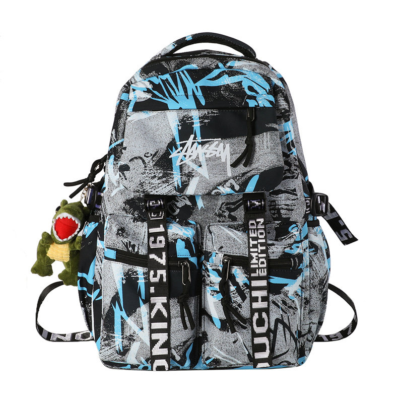 男大学生大容量高中初中生女双肩包 梦凡客双肩背包