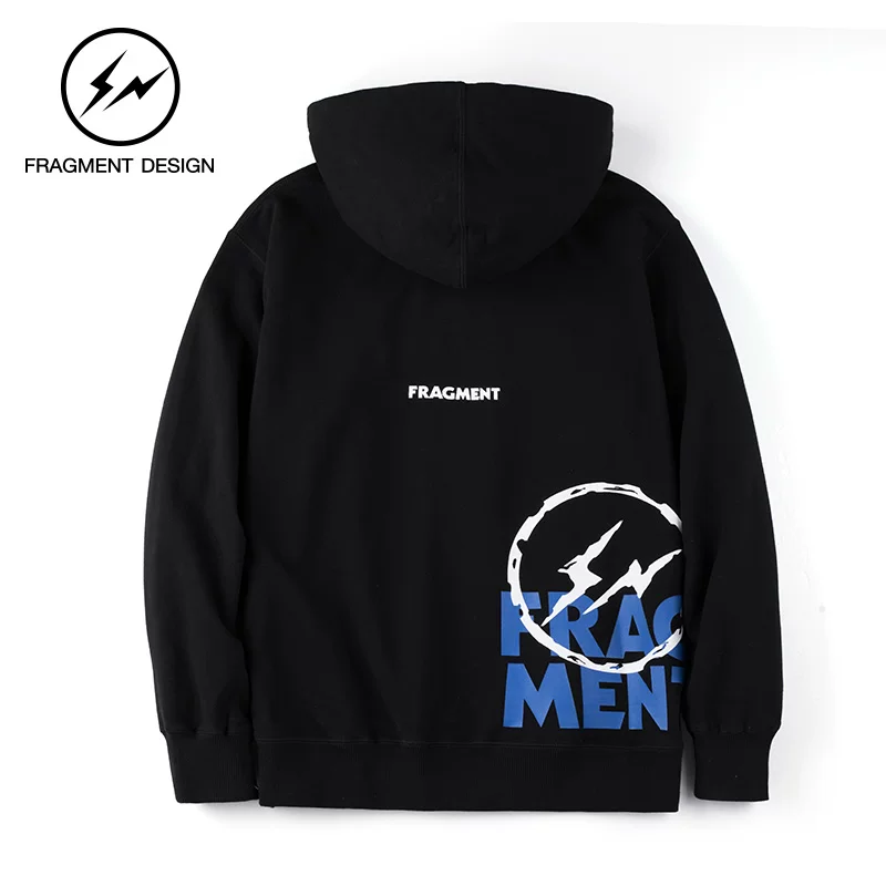 FRAGMENT DESIGN Spring long-sleeve hip-hop style, hat with hood, jacket
