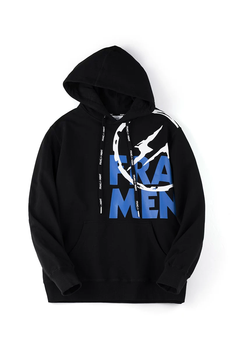 FRAGMENT DESIGN Spring long-sleeve hip-hop style, hat with hood, jacket