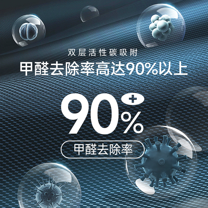 孕妇专用口罩防甲醛异味二手烟kn95活性炭餐饮厨房防油烟独立包装