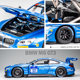BMW M6 racing alloy simulation model car ornaments