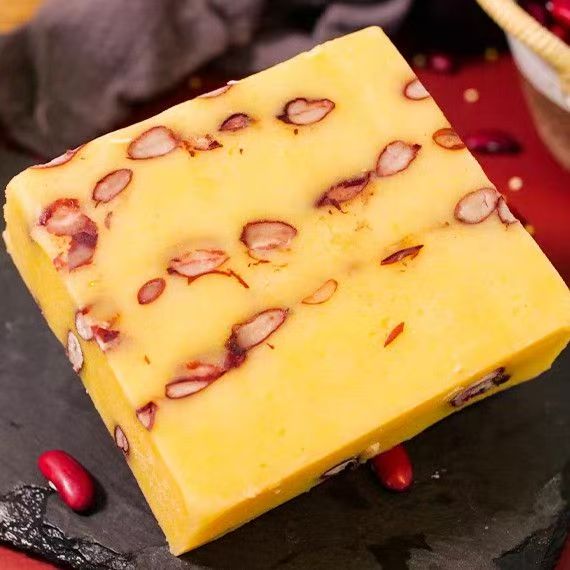 东北大黄米年糕老式切糕手工制作芸豆馅网红小吃糯叽粘糕1袋包邮 - 图3