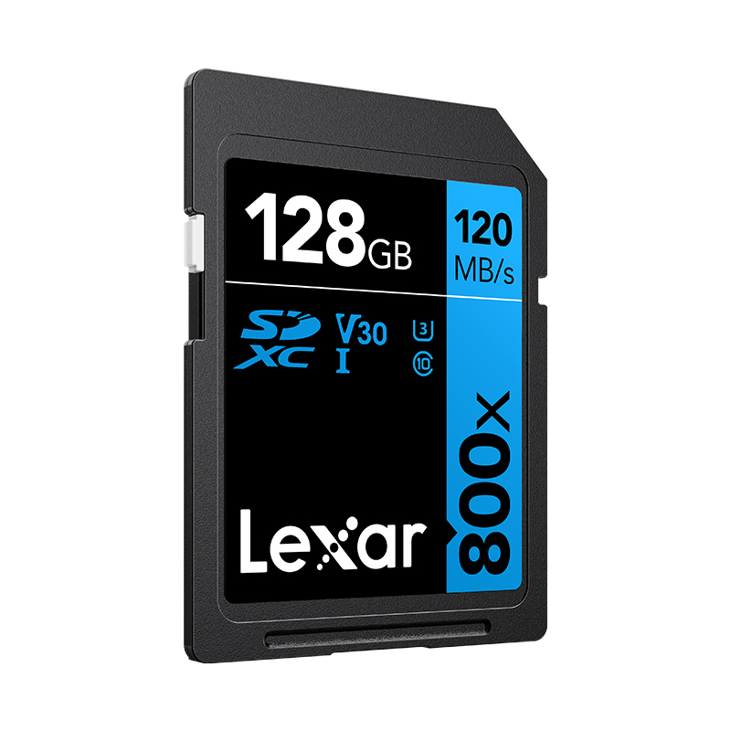 lexar雷克沙SD卡128G SDXC高速相机内存卡 微单相机存储卡 SD大卡 - 图2