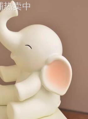 创意大象餐边柜酒架客厅酒柜装饰品红酒架摆件轻奢高档电视柜摆设