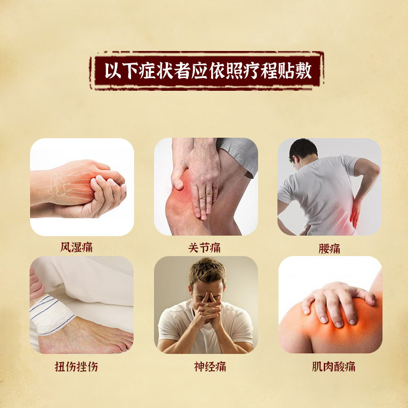 羚锐风湿关节痛消炎活血麝香壮骨膏 羚锐风湿骨外伤