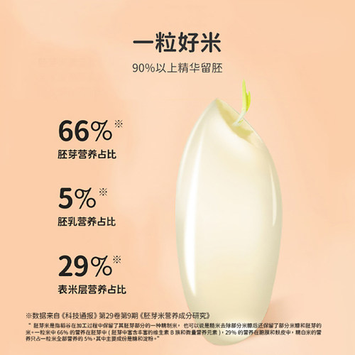 littleone萌小丸有机胚芽米谷物营养大米粥500g - 图0