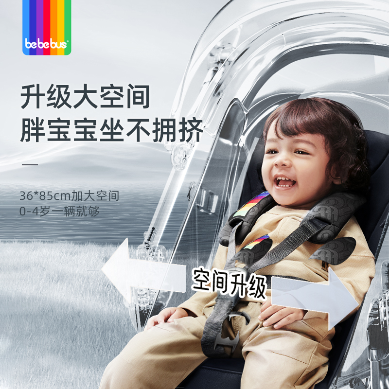 【卷后1280，前500送凉席蚊帐】婴儿推车