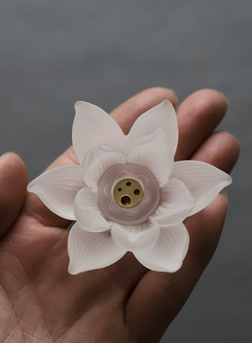 印朴匠日式琉璃古法莲花居室香炉