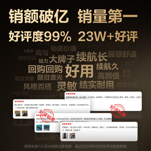 得力（deli）翻页笔教师用ppt投影笔激光翻页笔激光笔演讲笔 无线演示翻页器课件笔 逗猫笔红光 黑色2802 - 图0