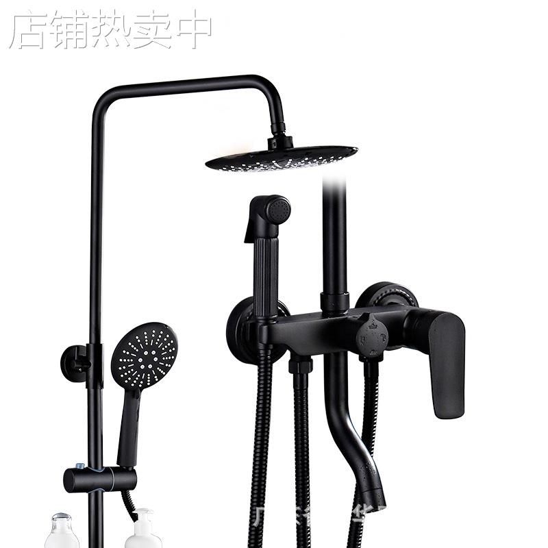 德国MOTUO摩拓 淋浴花洒套装家用全铜龙头浴室洗澡沐浴器卫生间 - 图3