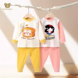 Детское термобелье, хлопковые штаны, детская пижама, демисезонный бандаж пупочный, нижнее белье, высокая талия