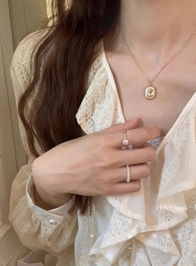 「昭和玫瑰」法式气质项链！