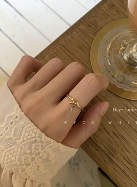 「园游会」蝴蝶结戒指！