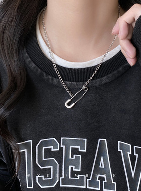 「海盐拿铁」ins别针项链！