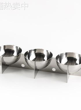 简约轻奢北欧ins不锈钢果盘摆件创意现代客厅家用茶几点心零食盘