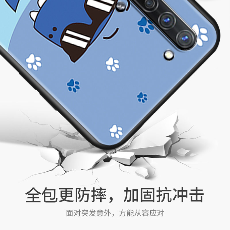 OPPORENO3手机壳oppo reno3元气版pdcm00情侣款opporen03软硅胶opopreno3防摔磨砂oppo网红opp0Reno3保护外套 - 图2