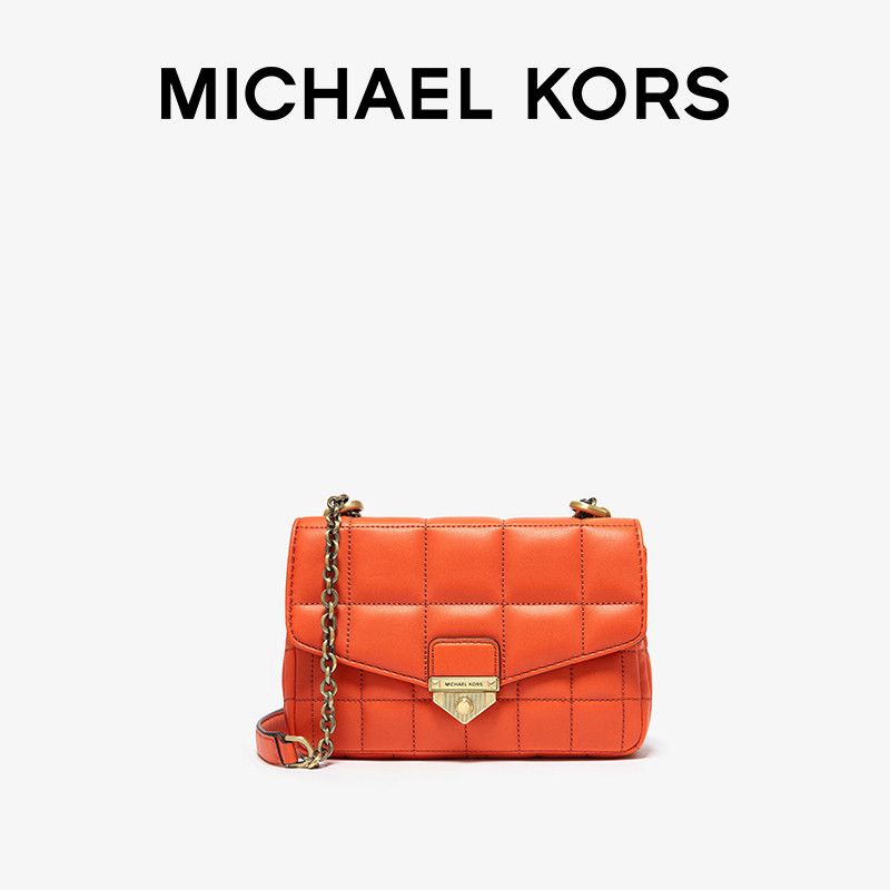 【新年礼物】mk soho小号皮质斜挎包 MICHAEL KORS女士包袋