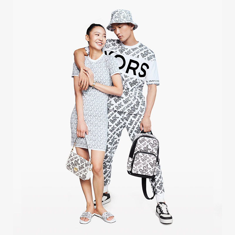 mk bradshaw趣味印花系列单肩包 MICHAEL KORS女士包袋