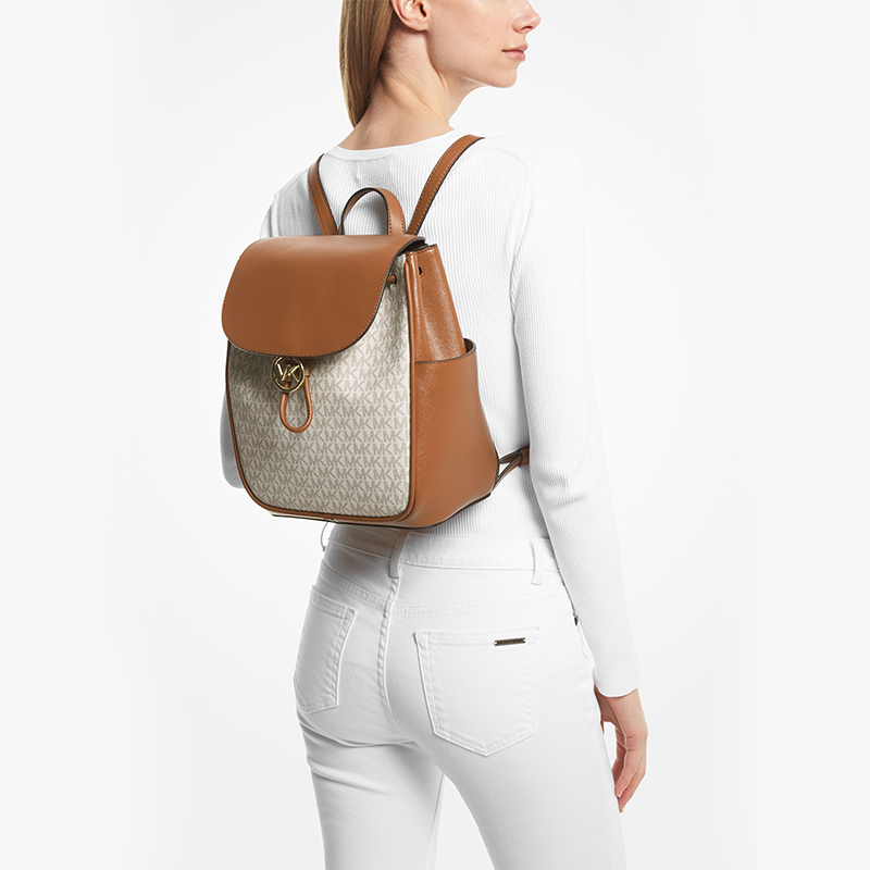 MICHAEL KORS Cheryl 女士中号抽绳双肩包 - 图1