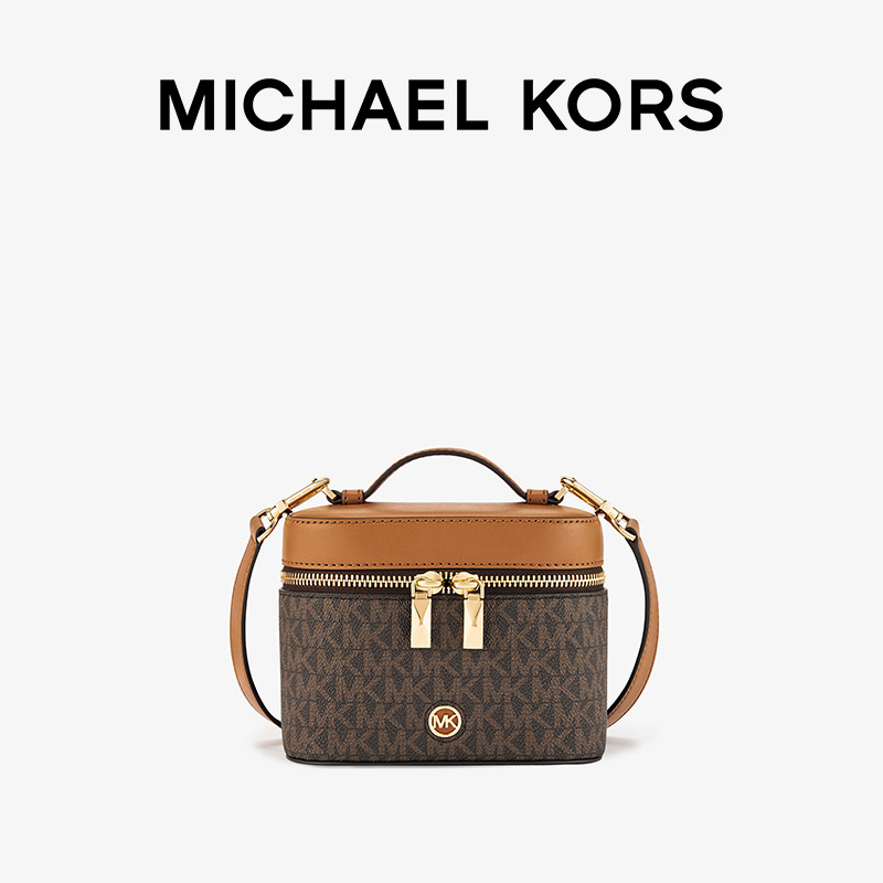 mk charm小号盒子包水桶包手提 MICHAEL KORS女士包袋
