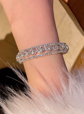 闪耀满钻手镯宴会辣妹手镯