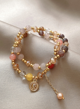 那片海双层串珠手链女