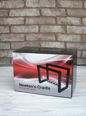 亚克力牛顿摆摆球创意撞球工艺品办公桌装饰摆件碰碰球礼物