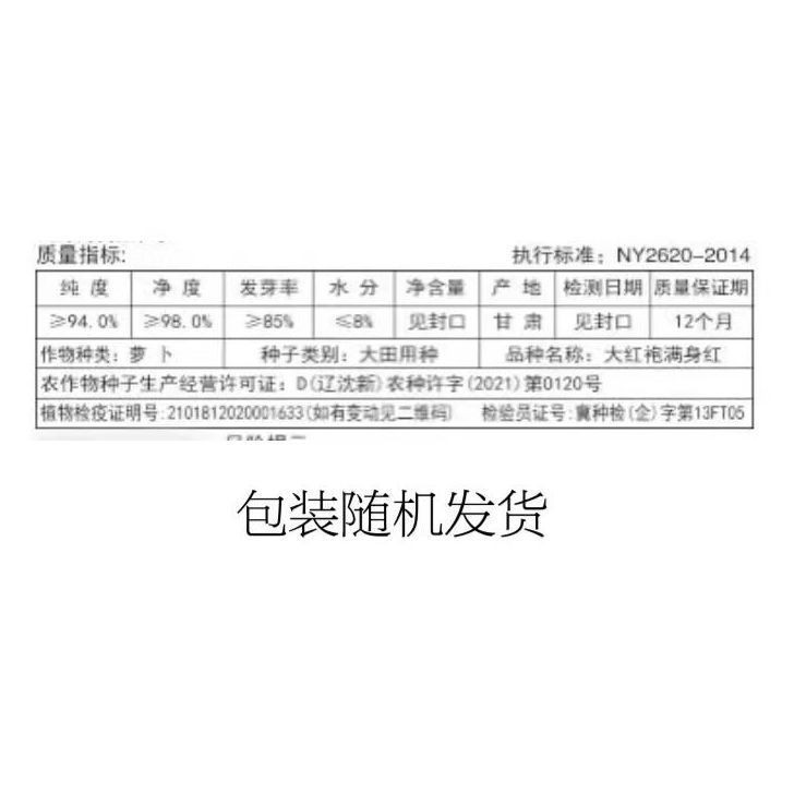 抗热水萝卜种子种籽红皮水果罗卜籽种白心四季种植蔬菜籽种孑大全 - 图1