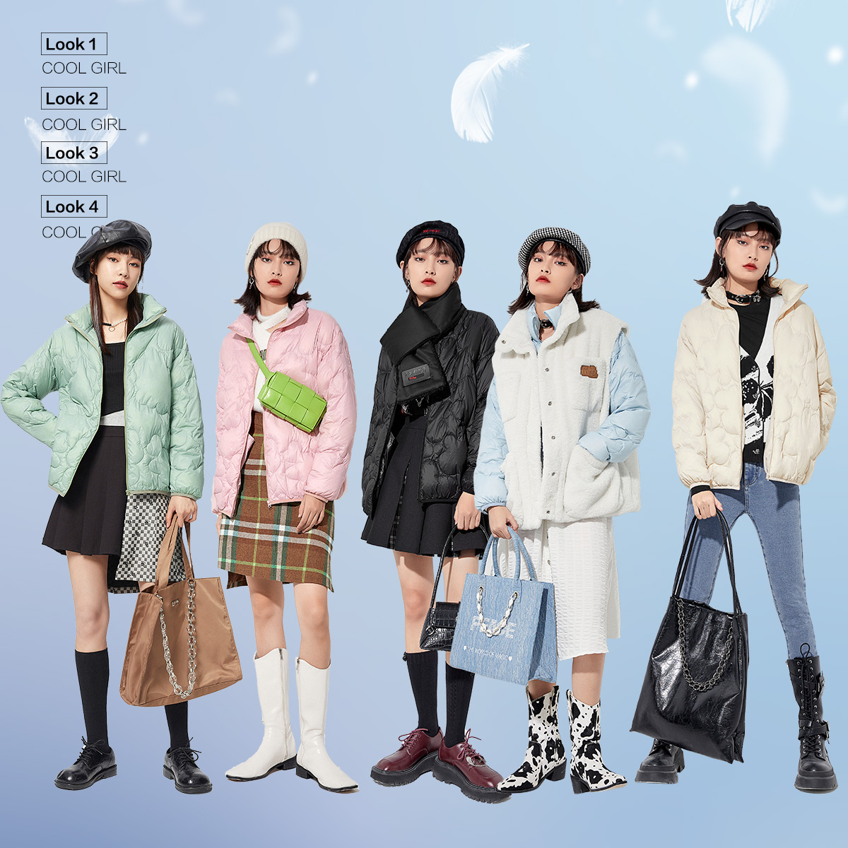 太平鸟零压轻薄2021年冬季轻羽绒服 太平鸟outlets店羽绒服