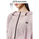 PEACEBIRD Women's Ballet Pink Hooded Relaxed Jacket Women's Outdoor Jacket Summer A3BBF2189