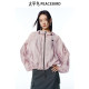 PEACEBIRD Women's Ballet Pink Hooded Relaxed Jacket Women's Outdoor Jacket Summer A3BBF2189