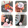 Kapibara electric vehicle front basket basket lock and bicycle helmet anti-theft password lock artifact universal