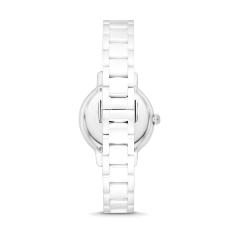 Armani watch women's simple ceramic design quartz watch